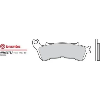 Brzdová destička BREMBO brzdové destičky moto 07HO57SA