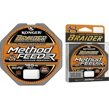 Šňůra Braider Method Feeder X8 0,08 mm Konger 150 m