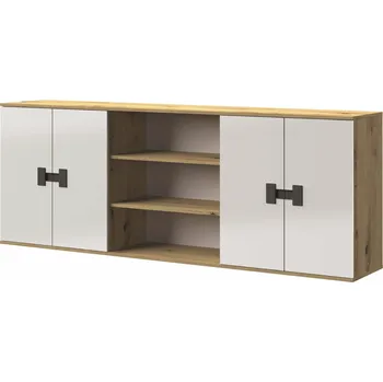 Knihovna Domel Nástavba na výklopnou postel INDEX 21 Zvolte dekor: front bílý, dubový úchyt