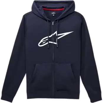 Pánská mikina Mikina - ALPINESTARS Ageless Zip Hoodie V3 2025 - Navy / White L