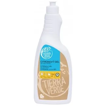 WC čistič Citronový gel na vodní kámen - lahev 750 ml