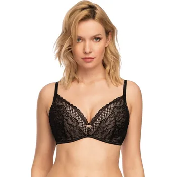 Podprsenka PODPRSENKA CLARISA ČERNÁ BLACK-BEIGE 70F