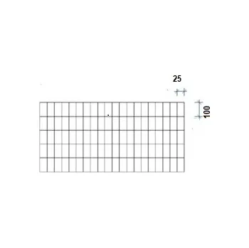 Plot Gabionová síť 200 x 180 cm, oko 2,5 x 10 cm