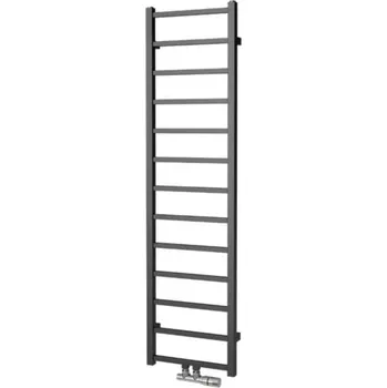 Radiátor Isan Radiátor kombinovaný Isan Fresh 150x40 cm středové připojení černý samet DFRE15000400CSMS DFRE15000400CSMS