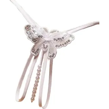 Dámské erotické kalhotky Gaira® Kalhotky Motýl 6120, Barva bílá