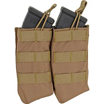 Sportovní střelba 8FIELDS Otevřená sumka na dva zásobníky AK47/74 - Coyote [8FIELDS]