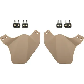 FMA Kryty uší na helmu s RIS - Coyote [FMA]