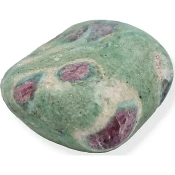 Drahý kámen Rubín v zoisitu tromlovaný - č. 39b