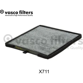 Ventilátor topení a klimatizace Filtr, vzduch v interiéru VASCO X711