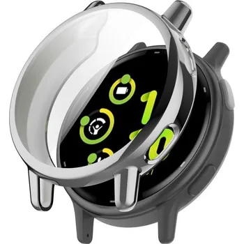Příslušenství k chytrým hodinkám VSECHNONAMOBIL 103692 TPU FULL COVER Kryt pro Garmin Vivoactive 5 stříbrný