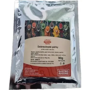 Debrecínské párky 90g Mistr Málek