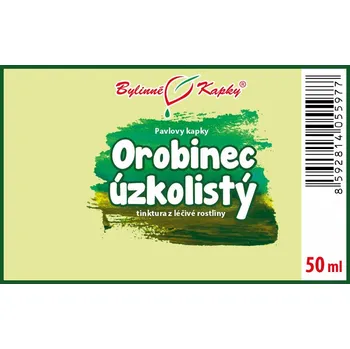 Doplněk stravy Bylinné kapky s.r.o. Orobinec (TCM) - Pavlovy bylinné kapky (tinktura) 50 ml
