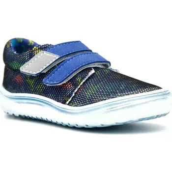 Chlapecké tenisky Jonap barefoot dětské textilní tenisky B7 T-Rex Velikost: 25