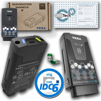 Autodiagnostika TEXA NAVIGATOR NANO S 2 IDC6 Licence CAR LIGHT + Aktualizace Car 1 rok