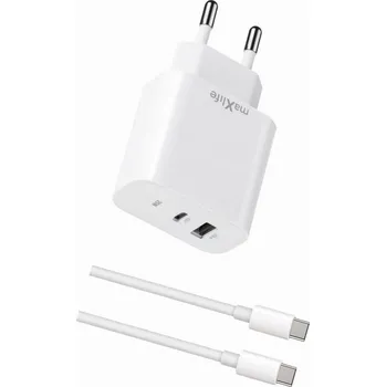 Rychlá nabíječka 25W s dlouhým 2m kabelem a 2 vstupy pro Motorola Moto G22