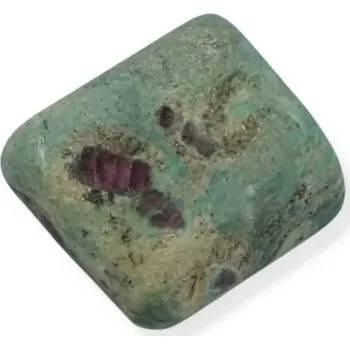 Drahý kámen Rubín v zoisitu tromlovaný - č. 24