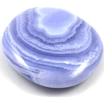 Drahý kámen Modrý chalcedon – placka č. 5