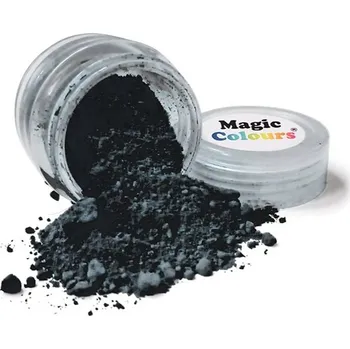 Potravinářské barvivo Jedlá prachová barva 8ml Coal Black Magic Colours