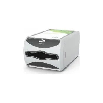 Zásobník na papírové ručníky Pultový zásobník na ubrousky Tork Xpressnap, světle šedý, N4