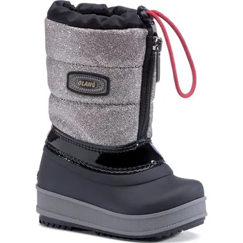 Chlapecká zimní obuv Dětské zimní boty Olang Bingo Baby Lux 824 Argento 25/26
