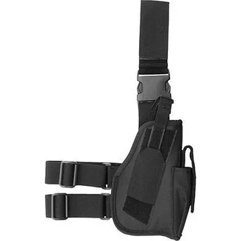 Airsoft 8FIELDS Taktické nožní pouzdro - Black [8FIELDS]