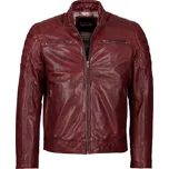 Pánská Kožená Bunda Red Classic Førge Brixton Červená Velikost: XL