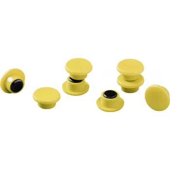 Kancelářský nábytek Durable magnet 475104 (Ø) 15 mm kulatý žlutá 1 sada 475104