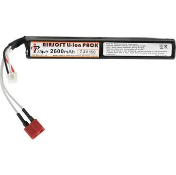 Airsoft IPower Akumulátor Li-ion 2600mAh 7,4V Dean-T [IPower]