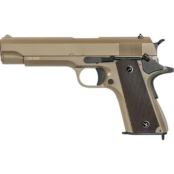 Airsoftová zbraň CYMA CM.123S Colt 1911 Mosfet Edition písková elektrická