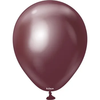 Balónek Balonek chromový vínový, Mirror Burgundy 30 cm