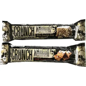 Protein Warrior CRUNCH Bar 64g - javorový sirup