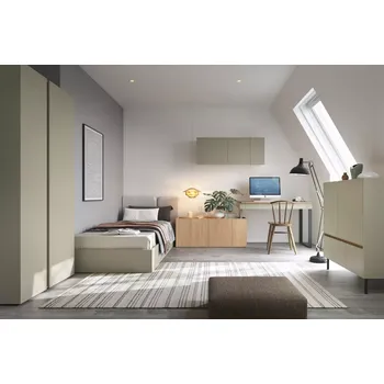 Dětské zboží Dětský pokoj Luca A - eukaliptus + dub baltic dune