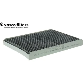 Ventilátor topení a klimatizace Filtr, vzduch v interiéru VASCO X722