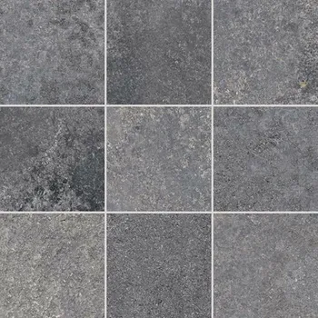 RAKO Dlažba Rako Shade tmavě šedá mat rektifikovaná 9,8x9,8 DAK11889 DAK11889