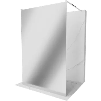 Mexen Kioto volně stojící sprchová stěna 120 x 200 cm, zrcadlo 8 mm, chrom - 800-120-002-01-50 Sprchové stěny