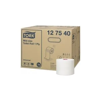 Toaletní papír Toaletní papír Tork Universal, kompaktní role, 27 rolí/ktn, bílý, T6