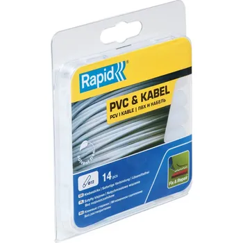 Tavná pistole Rapid Lepicí patrona na PVC, 12 mm, 14 ks 5000695