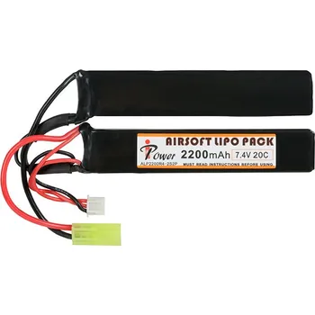 Airsoft IPower Akumulátor Li-Po 2200mAh 7,4V 20C [IPower]