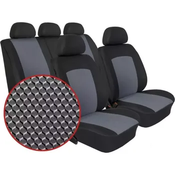 Potah sedadla Automega Autopotahy Citroen Berlingo II, od r. 2008, Dynamic šedé