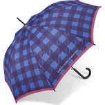 UNITED COLORS OF BENETTON Benetton deštník Dlouhý automatický Modrý Blue Checks 86cm/104cm