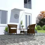 vidaXL Zatahovací markýza 100 x 150 cm krémová