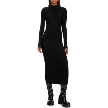 Dámské šaty ŠATY DIESEL D-MOKKY-LS-MICRODIV DRESS BLACK 1