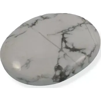 Drahý kámen Howlit - placka č. 12