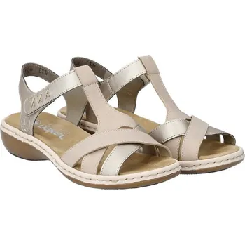 Dámské sandále Rieker 65919-61 béžová, vel. 40