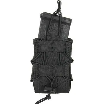 Airsoft 8FIELDS Dvojítá sumka na zásobníky MOLLE - Black [8FIELDS]