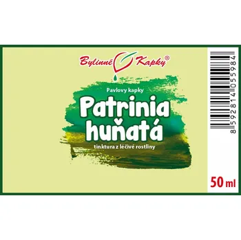 Zdraví Bylinné kapky s.r.o. Patrinia tinktura TCM 50 ml