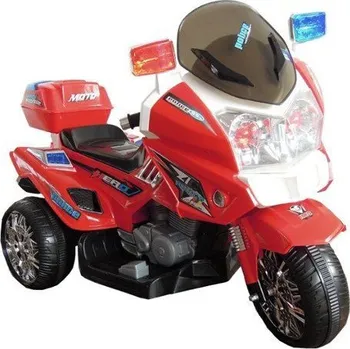 Dětské elektrovozidlo LEAN CARS CH815 červená - Elektro policejním motocykl