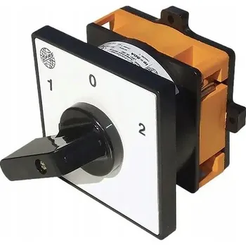 vypínač 1/0/2 ZAP./VYP./ZAP. Otočný přepínač (1-0-2), 1-2-3-4 pólů, 10-400A 63A1 pól
