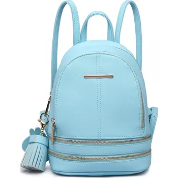 Městský batoh Tyrkysový dámský stylový moderní batoh Misie