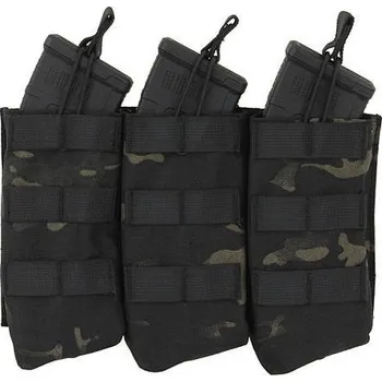 Airsoft 8FIELDS Otevřená sumka na tři zásobníky AK47/74 - MB [8FIELDS]